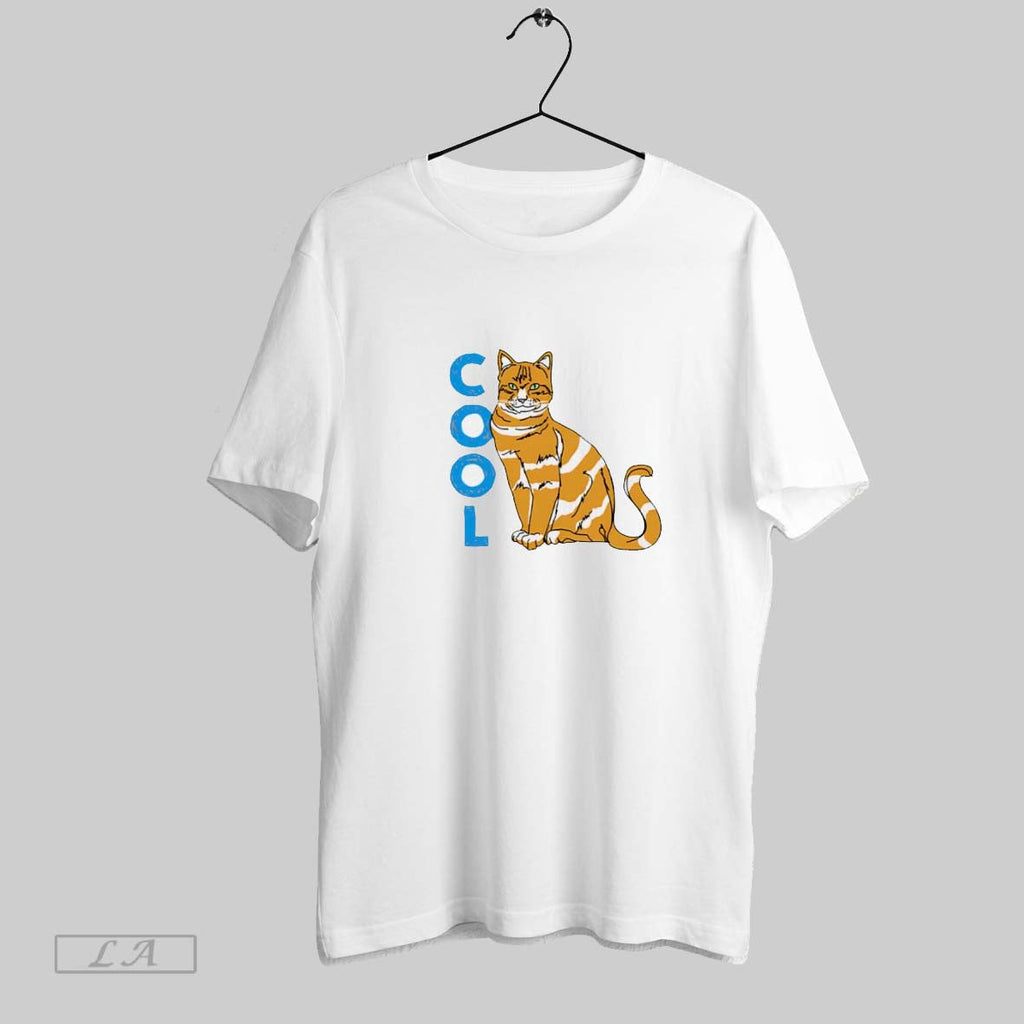 Original Cool Striped Cat Animal Lover Graphic Unisex T-shirt, Sweatshirt, Hoodie, Long Sleeve Tee - T-Shirt, Sweatshirt, Hoodie