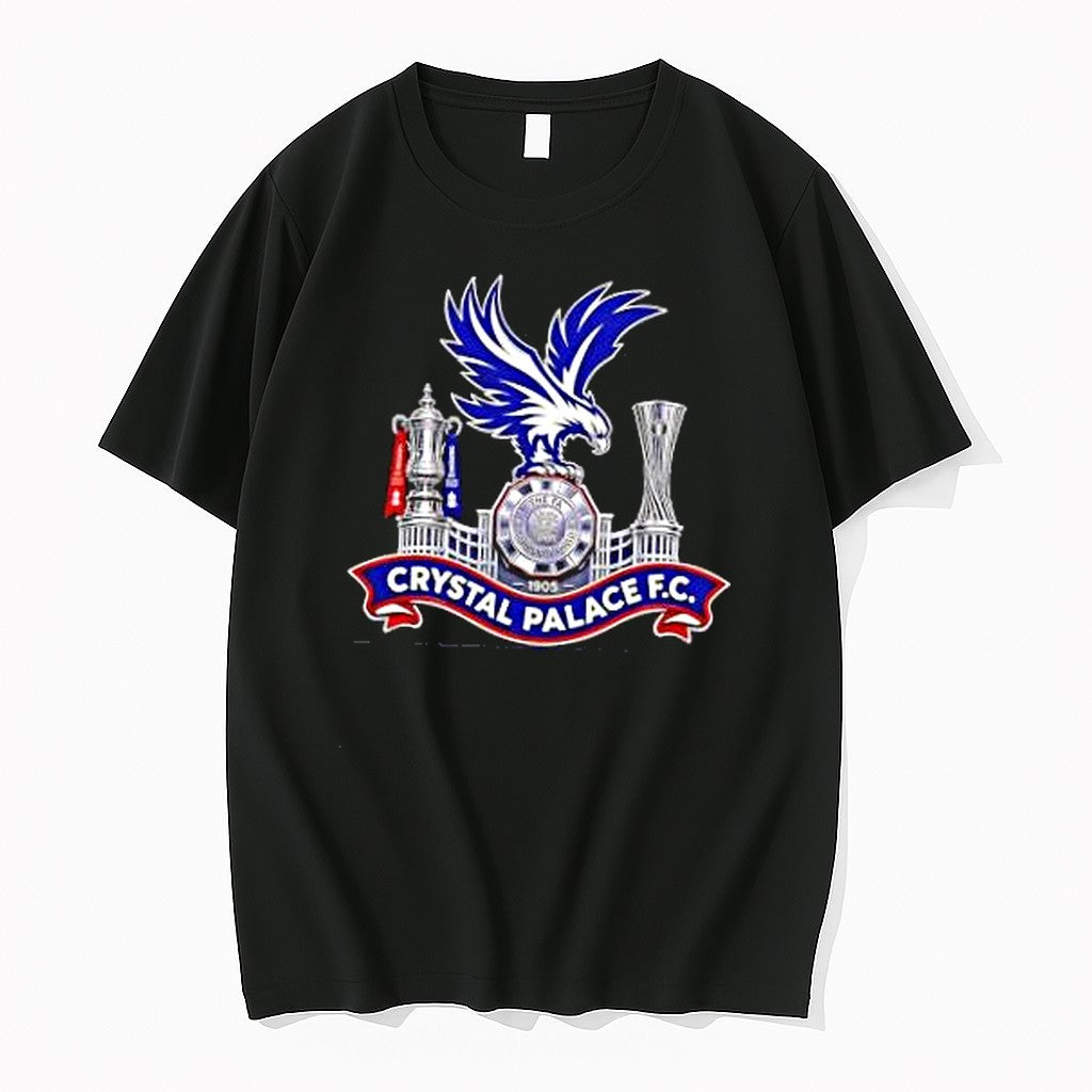 Original Crystal Palace Fc Fa Cup Community Shield Uefa Europa League Trophy Tshirts Unisex T-shirt, Sweatshirt, Hoodie, Long Sleeve Tee - T-Shirt, Sweatshirt, Hoodie