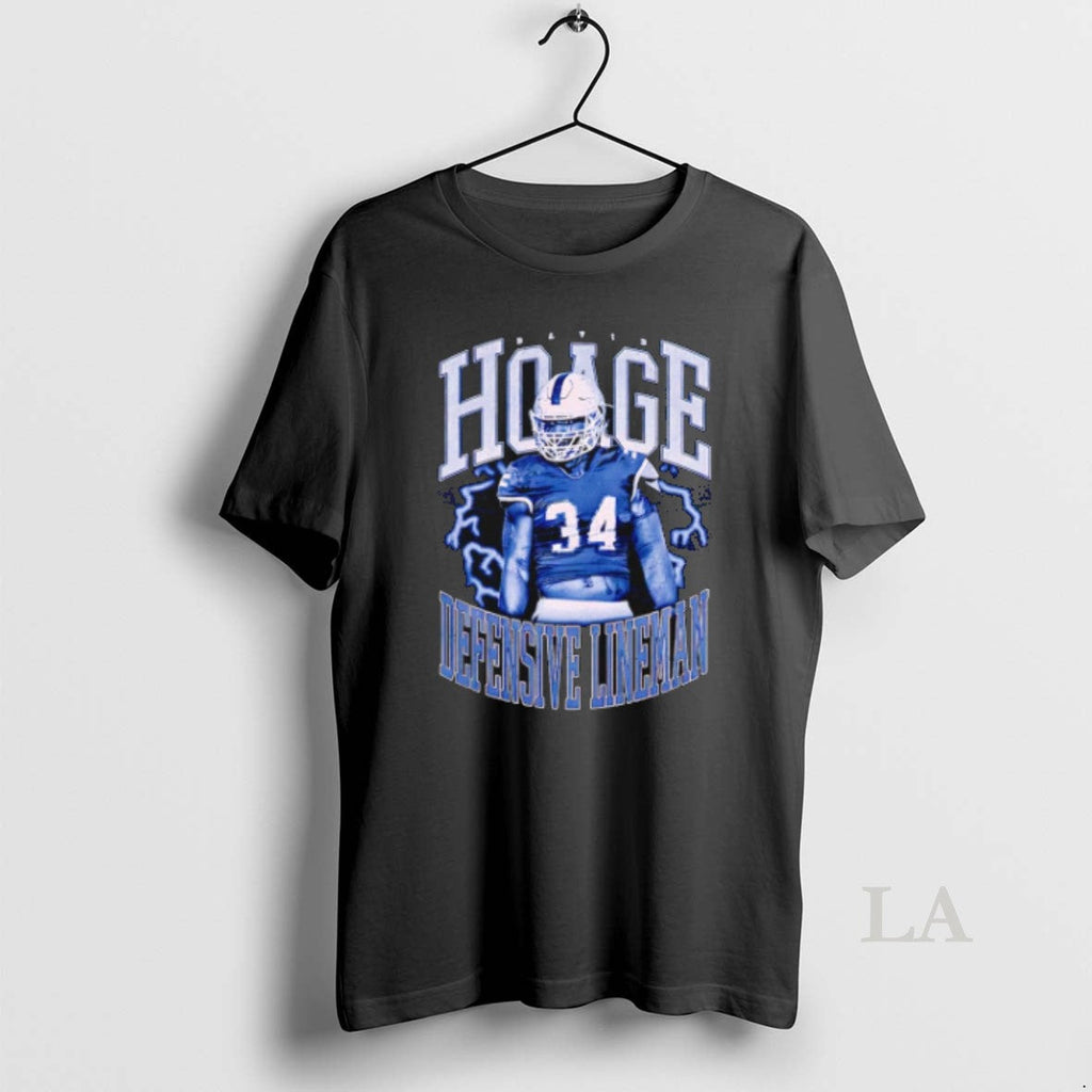 Original David Hoage Defensive Lineman Vintage Unisex T-shirt, Sweatshirt, Hoodie, Long Sleeve Tee - T-Shirt, Sweatshirt, Hoodie