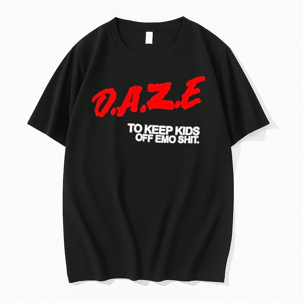 Original Daze To Keep Kids Off Emo Shit Tshirts Jpg Unisex T-shirt, Sweatshirt, Hoodie, Long Sleeve Tee - T-Shirt, Sweatshirt, Hoodie