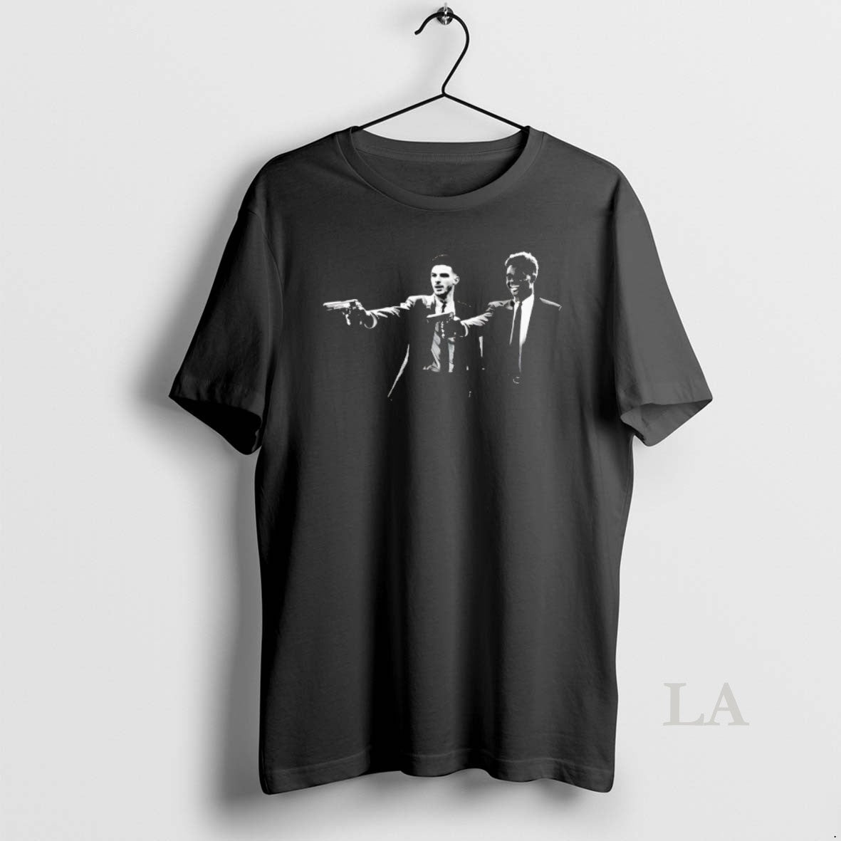 Original Declan Rice And Bukayo Saka Arsenal Fc Pulp Fiction Style Unisex T-shirt, Sweatshirt, Hoodie, Long Sleeve Tee - T-Shirt, Sweatshirt, Hoodie