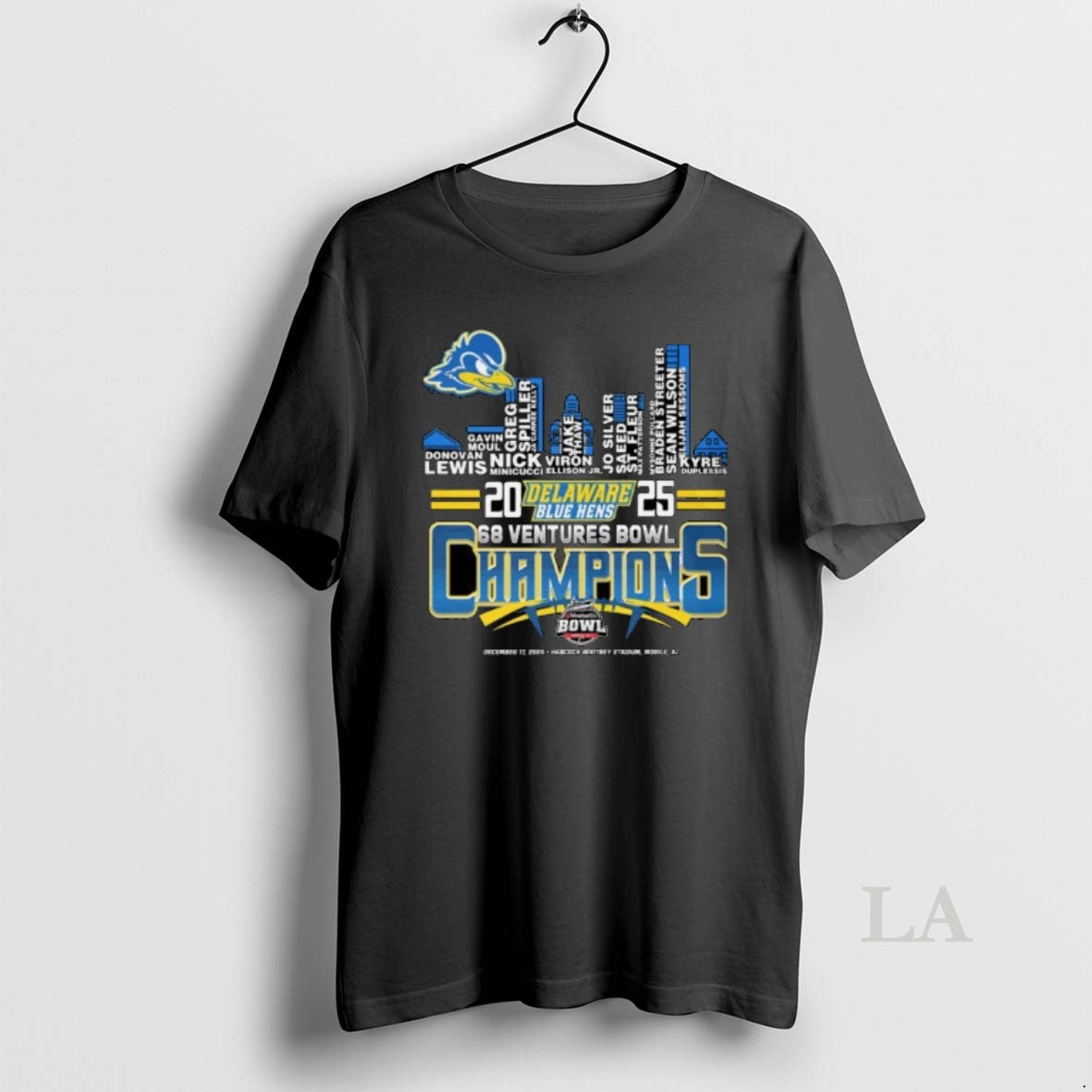 Original Delaware Blue Hens 2025 68 Ventures Bowl Champions City Skylines T-Shirts, Hoodie, Sweatshirt - T-Shirt, Sweatshirt, Hoodie