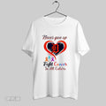 Original Detroit Tigers Baseball Never Give Up Fight Cancer Night In All Colors Heart Unisex T-shirt, Sweatshirt, Hoodie, Long Sleeve Tee - T-Shirt, Sweatshirt, Hoodie