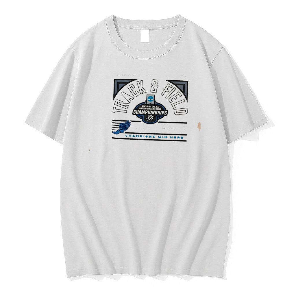 Original Division Iii Outdoor Track Field Final Championships 2026 Champions Win Here Tee Tshirts - T-Shirt, Sweatshirt, Hoodie