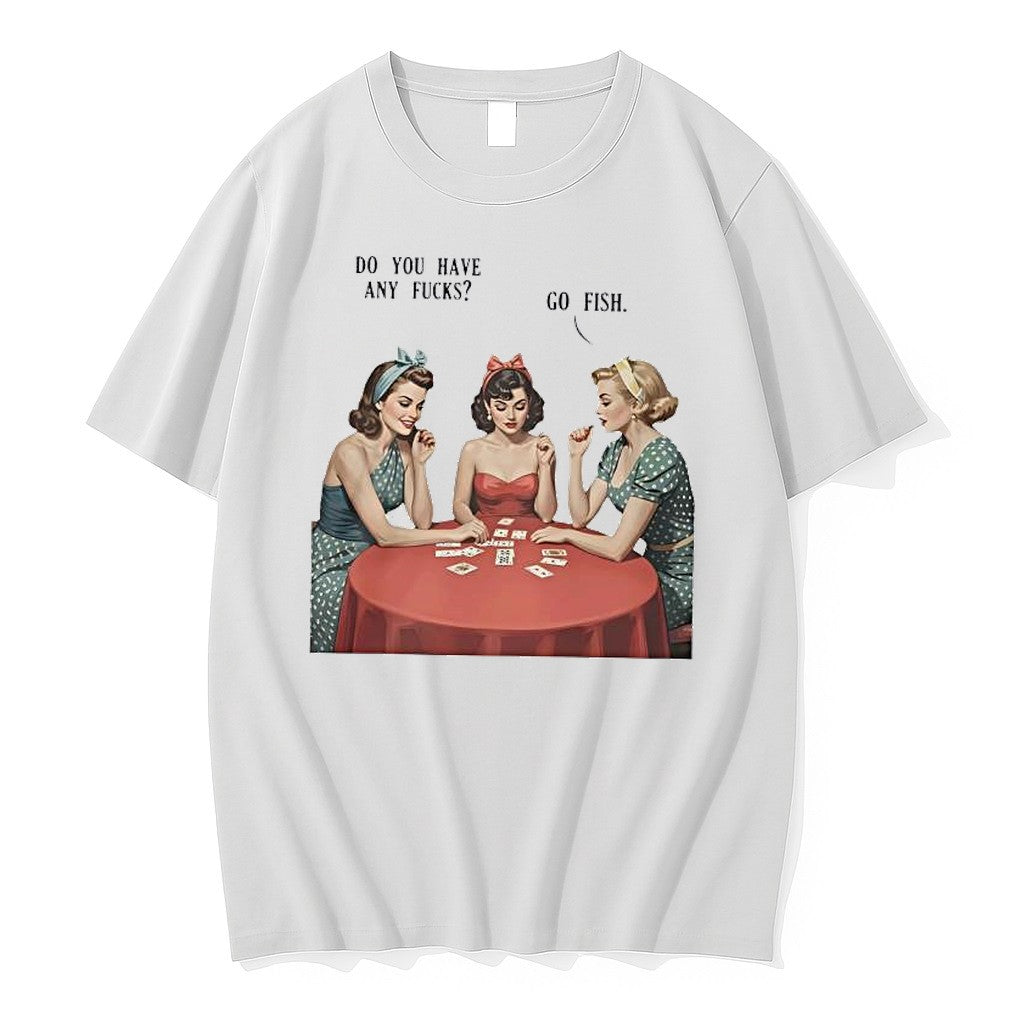 Original Do You Have Any Fucks Go Fish Sarcasm Retro Tshirts Jpg Unisex T-shirt, Sweatshirt, Hoodie, Long Sleeve Tee - T-Shirt, Sweatshirt, Hoodie