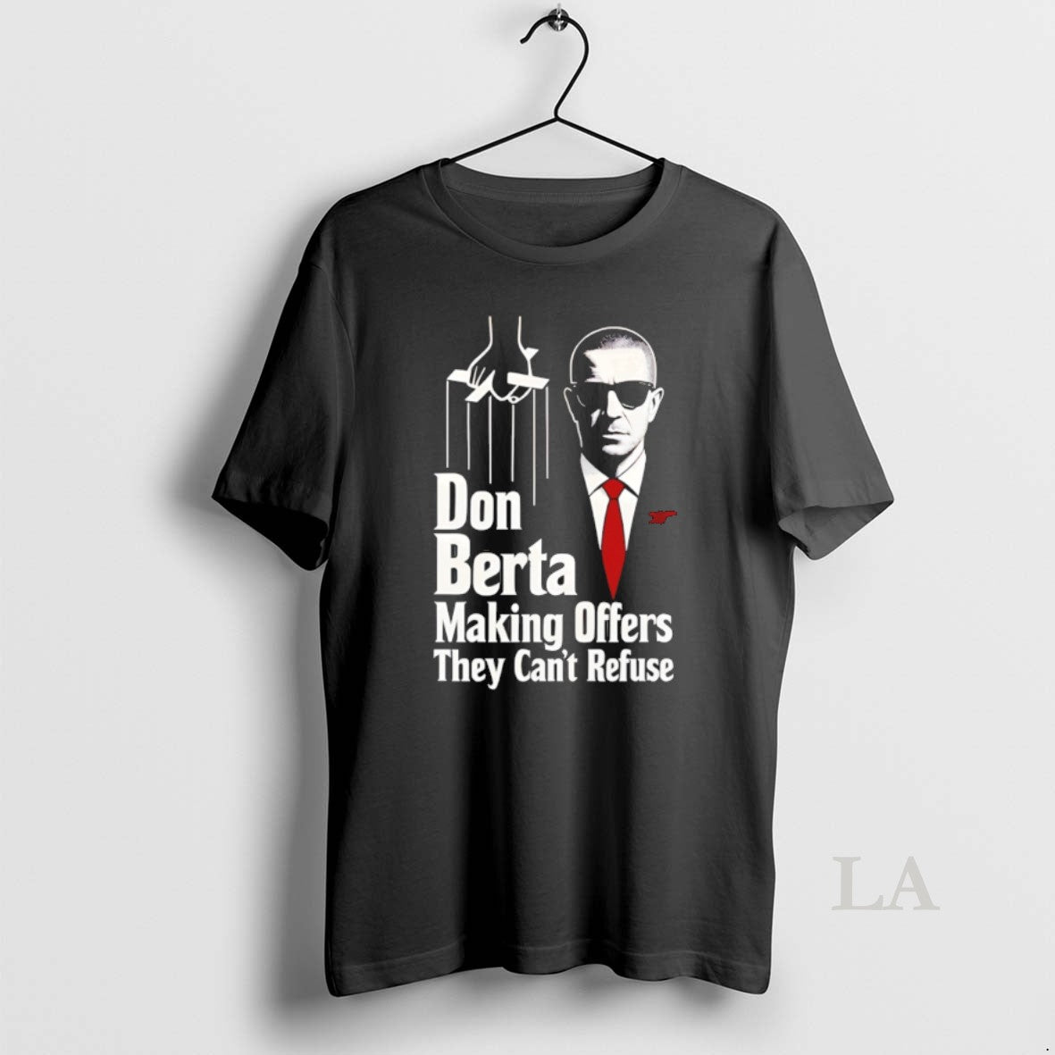 Original Don Berta Making Offers They Cant Refuse Arsenal Godfather Parody 2026 Unisex T-shirt, Sweatshirt, Hoodie, Long Sleeve Tee - T-Shirt, Sweatshirt, Hoodie