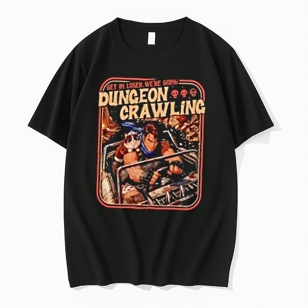 Original Dungeon Crawling Get In Loser Were Going Tshirts Jpg Unisex T-shirt, Sweatshirt, Hoodie, Long Sleeve Tee - T-Shirt, Sweatshirt, Hoodie