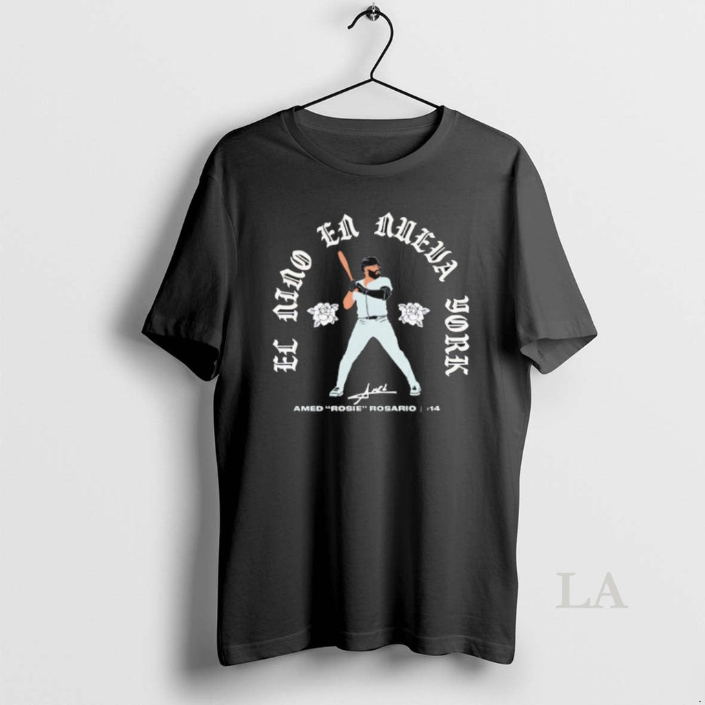 Original El Nino En Nueva York Amed Rosario Rosie Ny Yankees Unisex T-shirt, Sweatshirt, Hoodie, Long Sleeve Tee - T-Shirt, Sweatshirt, Hoodie