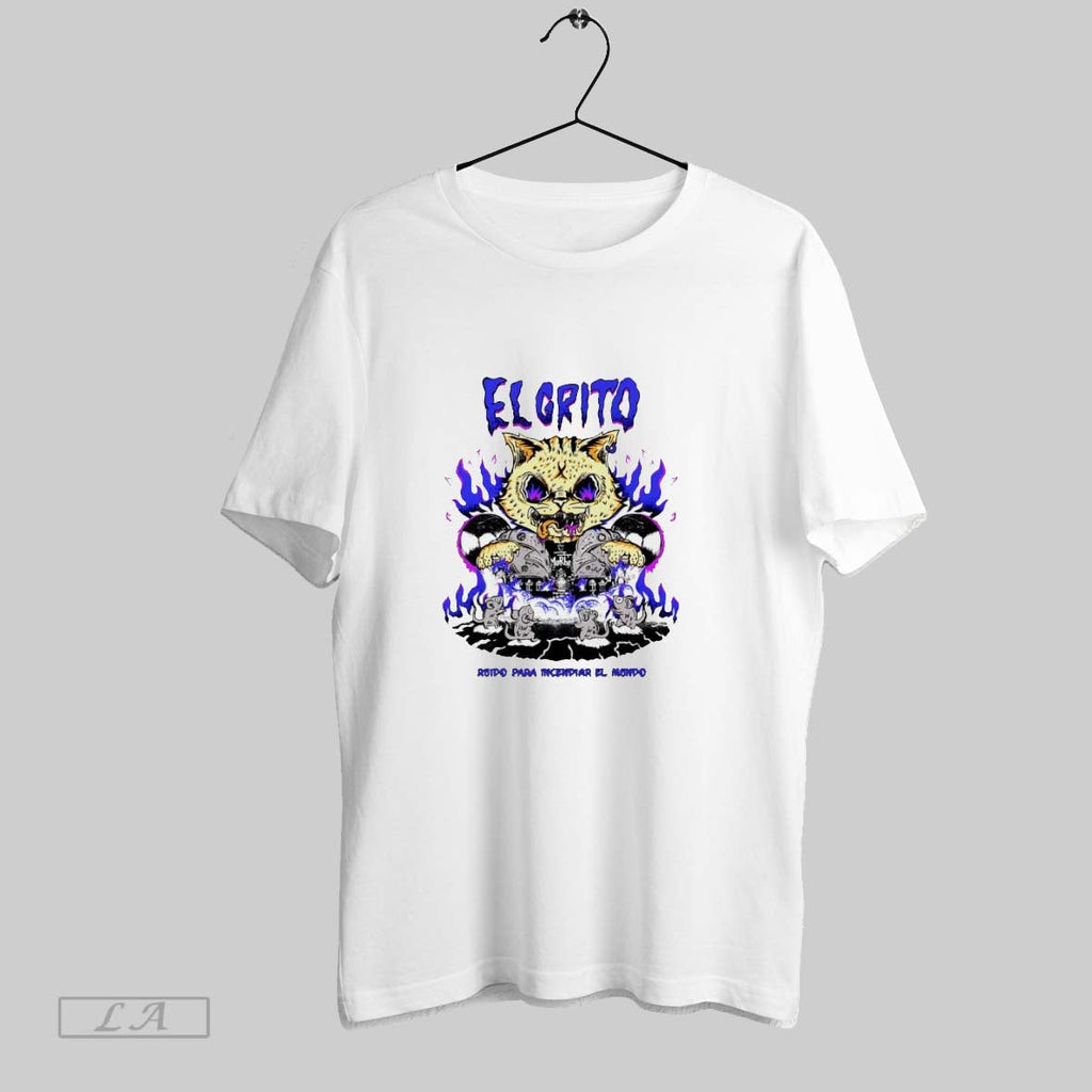 Original El Grito Ruido Para Incendiar El Mundo Unisex T-shirt, Sweatshirt, Hoodie, Long Sleeve Tee - T-Shirt, Sweatshirt, Hoodie