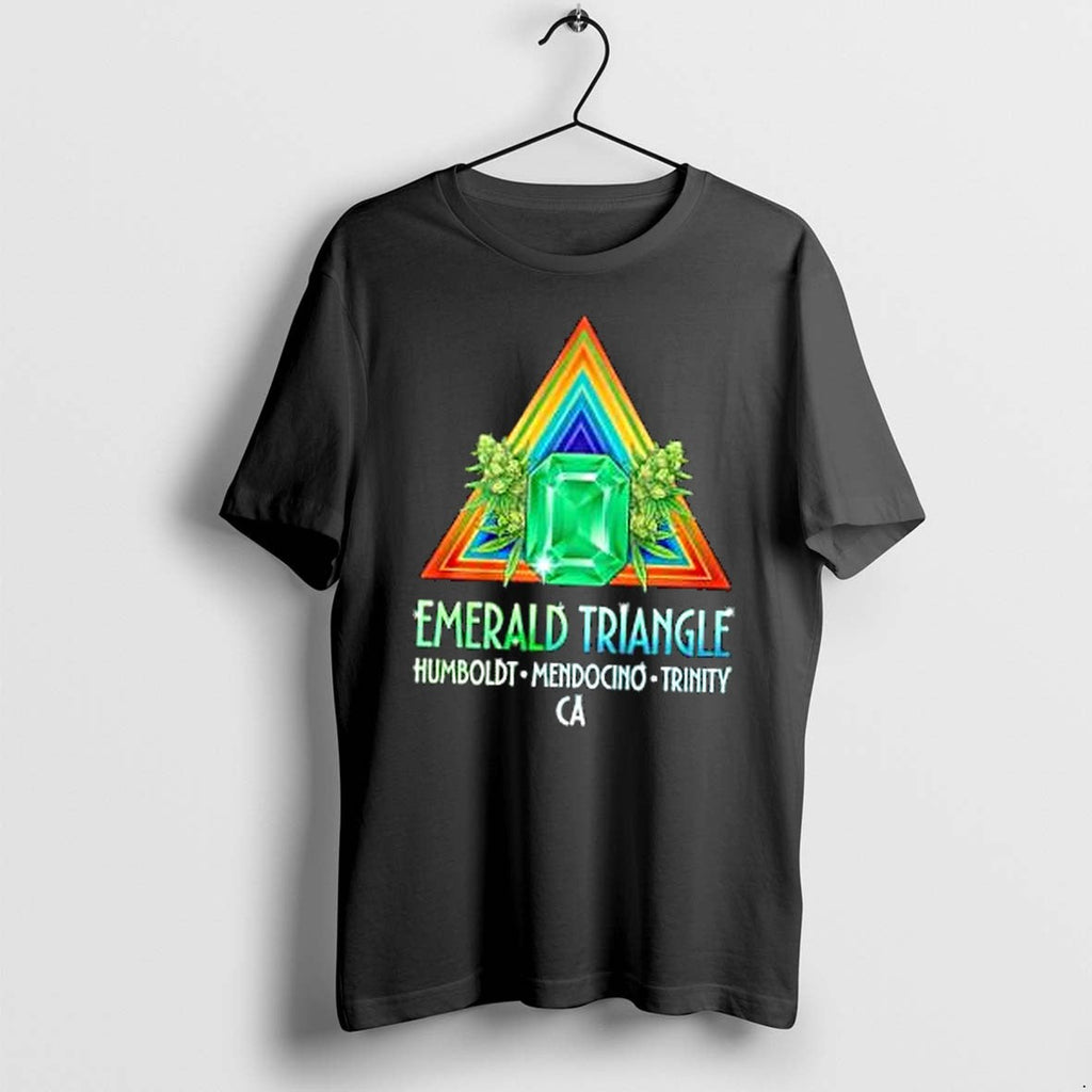 Original Emerald Triangle Humboldt Mendocino Trinity Tshirts Jpg Unisex T-shirt, Sweatshirt, Hoodie, Long Sleeve Tee - T-Shirt, Sweatshirt, Hoodie