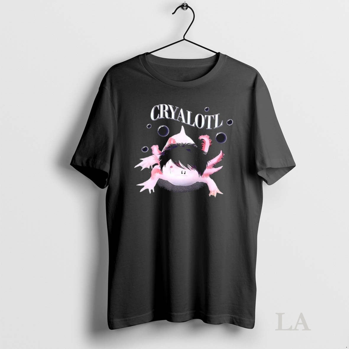 Original Emo Axolotl Cryalotl Unisex T-shirt, Sweatshirt, Hoodie, Long Sleeve Tee - T-Shirt, Sweatshirt, Hoodie