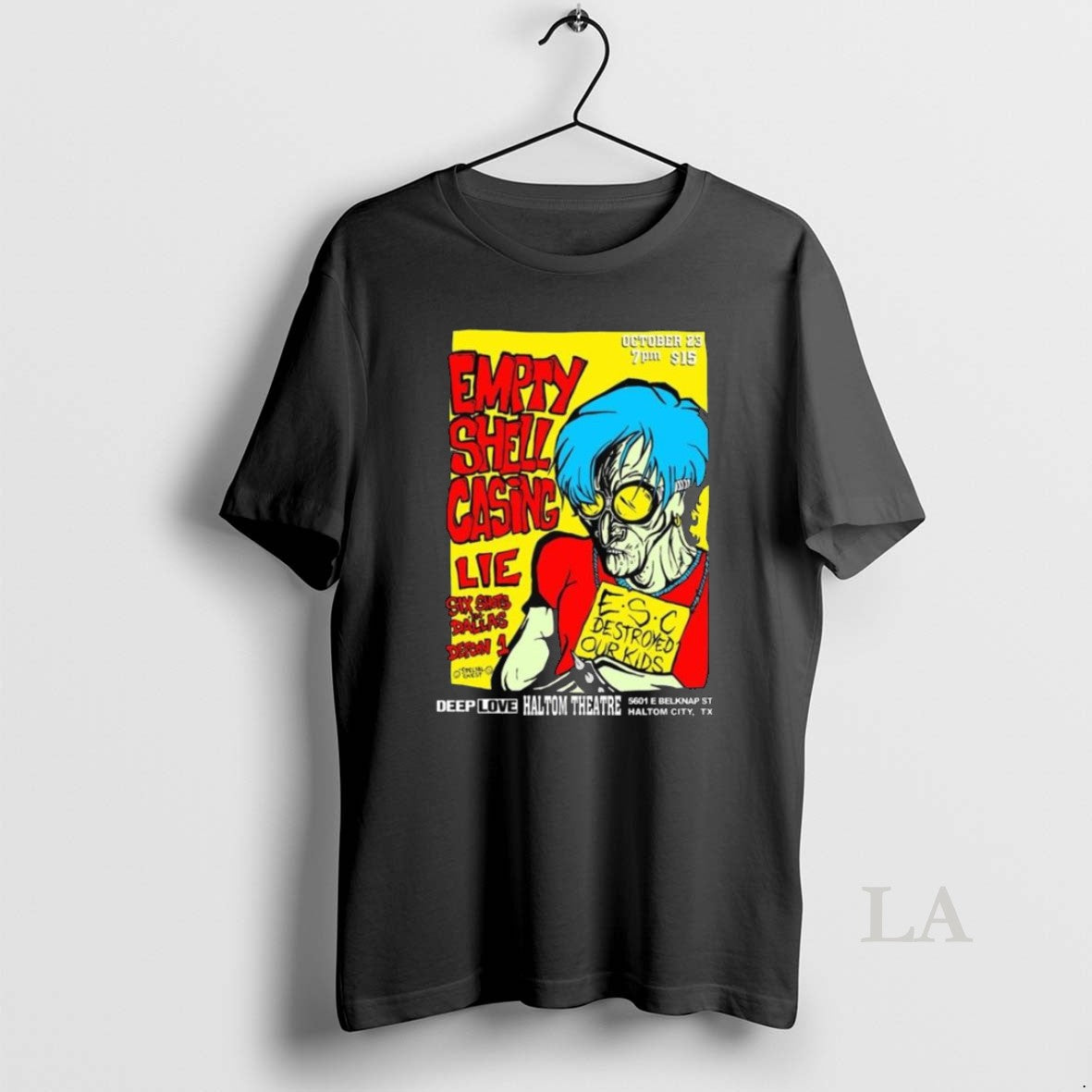 Original Empty Shell Casing October 23 2025 Haltom Theatre Long Sleve Unisex T-shirt, Sweatshirt, Hoodie, Long Sleeve Tee - T-Shirt, Sweatshirt, Hoodie