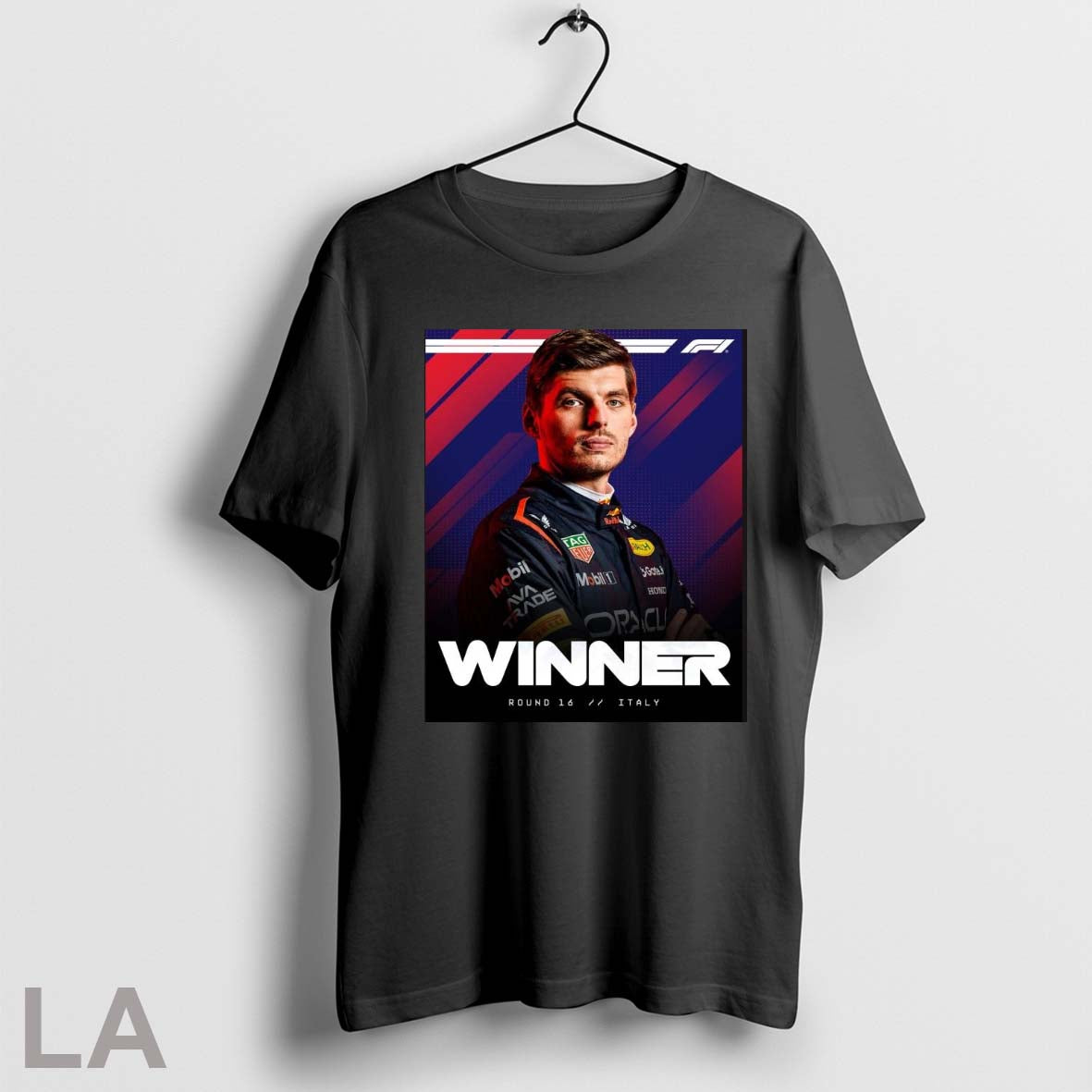 Original F1 Max Verstappen Victory At Round 16 2025 Italian Grand Prix At Monza Poster Unisex T-shirt, Sweatshirt, Hoodie, Long Sleeve Tee - T-Shirt, Sweatshirt, Hoodie