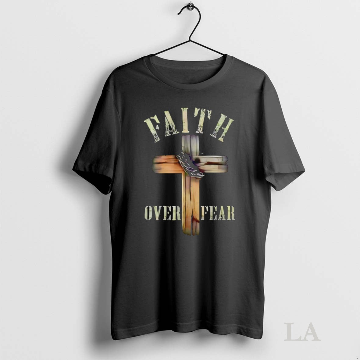 Original Faith Over Fear Cross Unisex T-shirt, Sweatshirt, Hoodie, Long Sleeve Tee - T-Shirt, Sweatshirt, Hoodie
