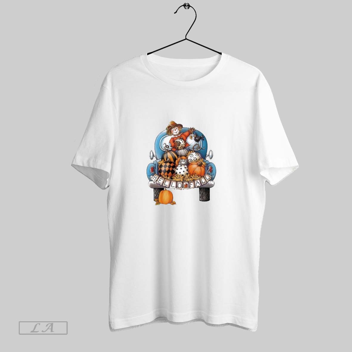 Original Fall Farm Truck Halloween Pumpkin Unisex T-shirt, Sweatshirt, Hoodie, Long Sleeve Tee - T-Shirt, Sweatshirt, Hoodie