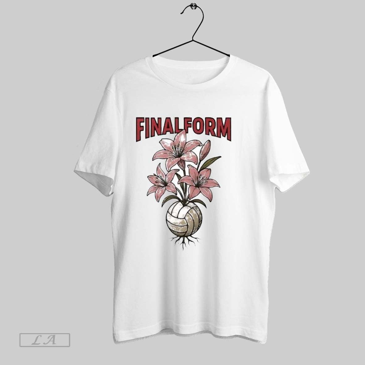 Original Final Form Volleyball Rooted Flower Graphic Unisex T-shirt, Sweatshirt, Hoodie, Long Sleeve Tee - T-Shirt, Sweatshirt, Hoodie
