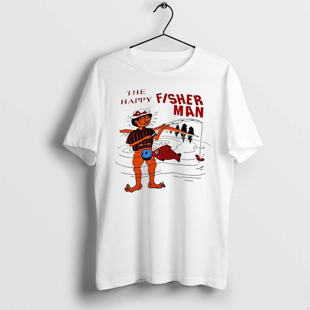 Original Fisher Man The Happy Graphic Tshirts Jpg Unisex T-shirt, Sweatshirt, Hoodie, Long Sleeve Tee - T-Shirt, Sweatshirt, Hoodie