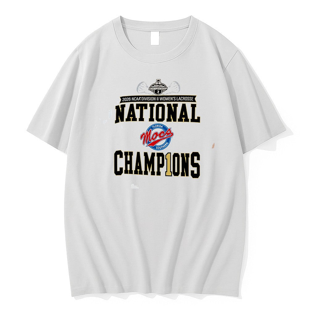 Original Florida Southern Moccasins 2026 Ncaa Division Ii Womens Lacrosse Champions Tee Tshirts - T-Shirt, Sweatshirt, Hoodie