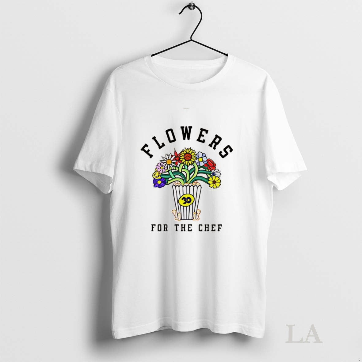 Original Flowers For The Chef Box Of Popcorn Unisex T-shirt, Sweatshirt, Hoodie, Long Sleeve Tee - T-Shirt, Sweatshirt, Hoodie