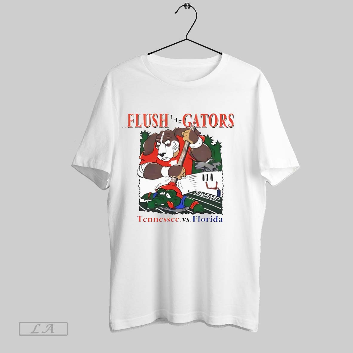 Original Flush The Gators Tennessee Vs Florida Unisex T-shirt, Sweatshirt, Hoodie, Long Sleeve Tee - T-Shirt, Sweatshirt, Hoodie