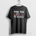 Original For The Love Of Detroit City Sports Logo 2025 Unisex T-shirt, Sweatshirt, Hoodie, Long Sleeve Tee - T-Shirt, Sweatshirt, Hoodie