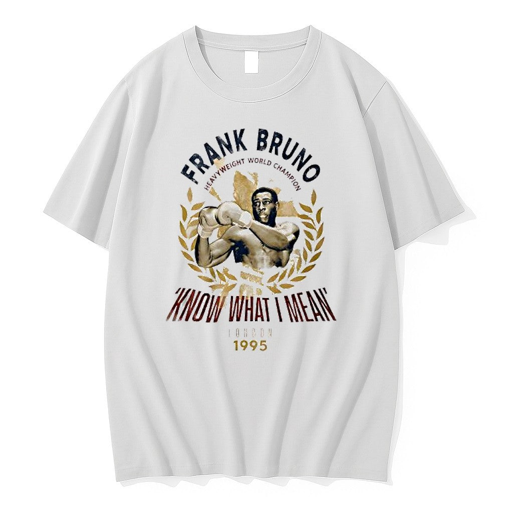 Original Frank Bruno Know What I Mean London 1995 Tshirts Jpg Unisex T-shirt, Sweatshirt, Hoodie, Long Sleeve Tee - T-Shirt, Sweatshirt, Hoodie