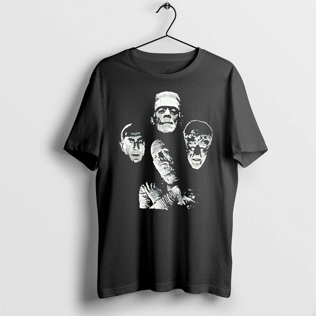 Original Frankenstein Dracula Mummy Wolf Man Universal Monsters Black Tshirts Unisex T-shirt, Sweatshirt, Hoodie, Long Sleeve Tee - T-Shirt, Sweatshirt, Hoodie