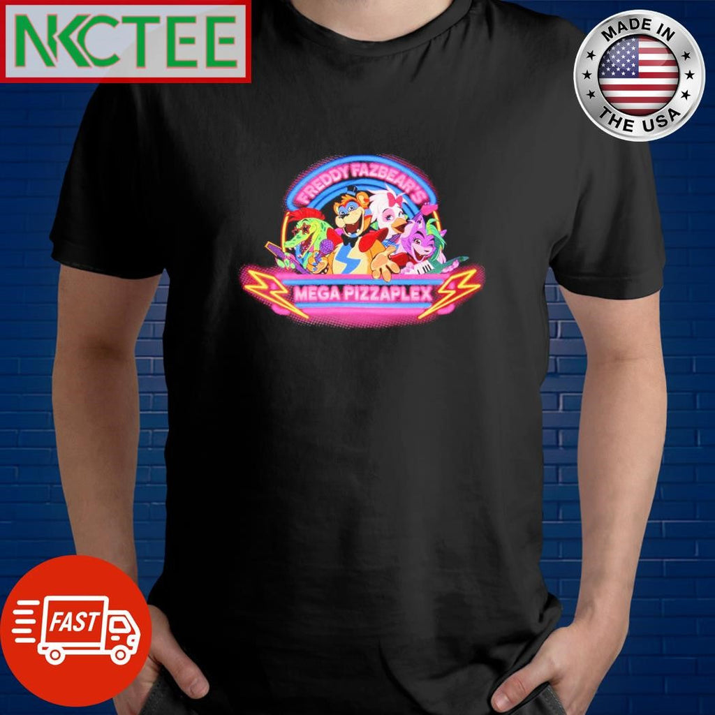 Original Freddy Fazbear’s mega pizzaplex shirt Unisex T-shirt, Sweatshirt, Hoodie, Long Sleeve Tee - T-Shirt, Sweatshirt, Hoodie
