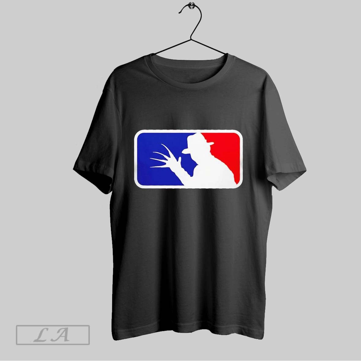 Original Freddy Krueger Major League Horror Mlb Logo Unisex T-shirt, Sweatshirt, Hoodie, Long Sleeve Tee - T-Shirt, Sweatshirt, Hoodie