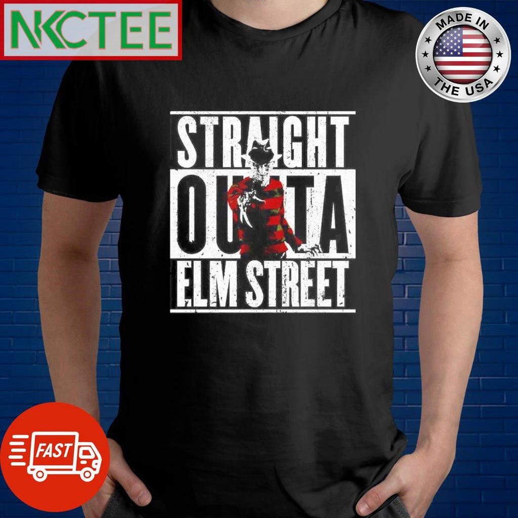 Original Freddy Krueger Straight Outta Film Street shirt Unisex T-shirt, Sweatshirt, Hoodie, Long Sleeve Tee - T-Shirt, Sweatshirt, Hoodie