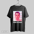 Original Free Roger Roger Stone Black And White Photo Mugshot Unisex T-shirt, Sweatshirt, Hoodie, Long Sleeve Tee - T-Shirt, Sweatshirt, Hoodie