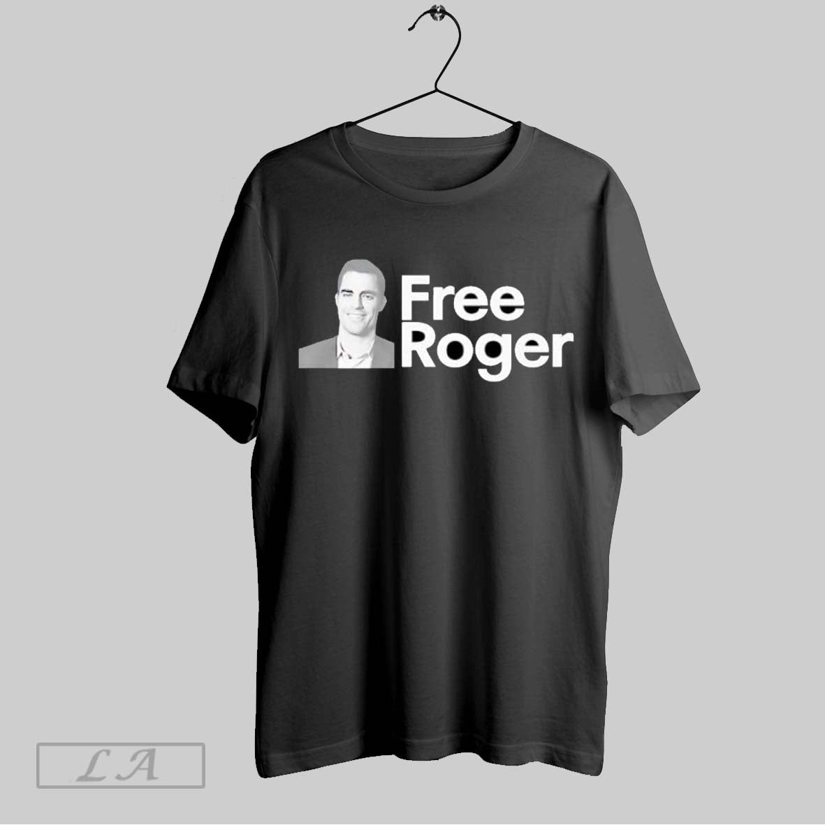 Original Free Roger Roger Stone Smiling Mugshot Political Unisex T-shirt, Sweatshirt, Hoodie, Long Sleeve Tee - T-Shirt, Sweatshirt, Hoodie