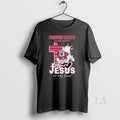 Original Fresno State In My Vein Mascot Jesus In My Heart Long Sleve Unisex T-shirt, Sweatshirt, Hoodie, Long Sleeve Tee - T-Shirt, Sweatshirt, Hoodie