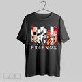 Original Friends Horror Movie Characters Halloween Parody Unisex T-shirt, Sweatshirt, Hoodie, Long Sleeve Tee - T-Shirt, Sweatshirt, Hoodie