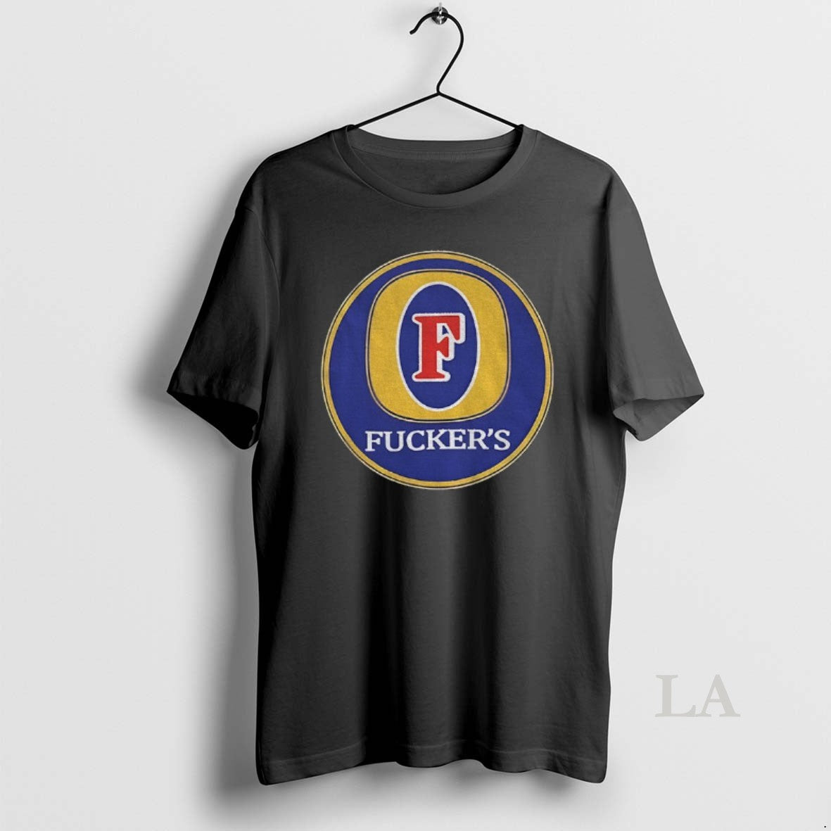 Original Fuckers Fosters Lager Parody Logo Unisex T-shirt, Sweatshirt, Hoodie, Long Sleeve Tee - T-Shirt, Sweatshirt, Hoodie