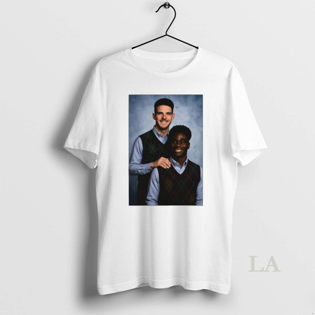 Original Funny Arsenal Fc Saka Declan Rice Step Brothers Meme Unisex T-shirt, Sweatshirt, Hoodie, Long Sleeve Tee - T-Shirt, Sweatshirt, Hoodie