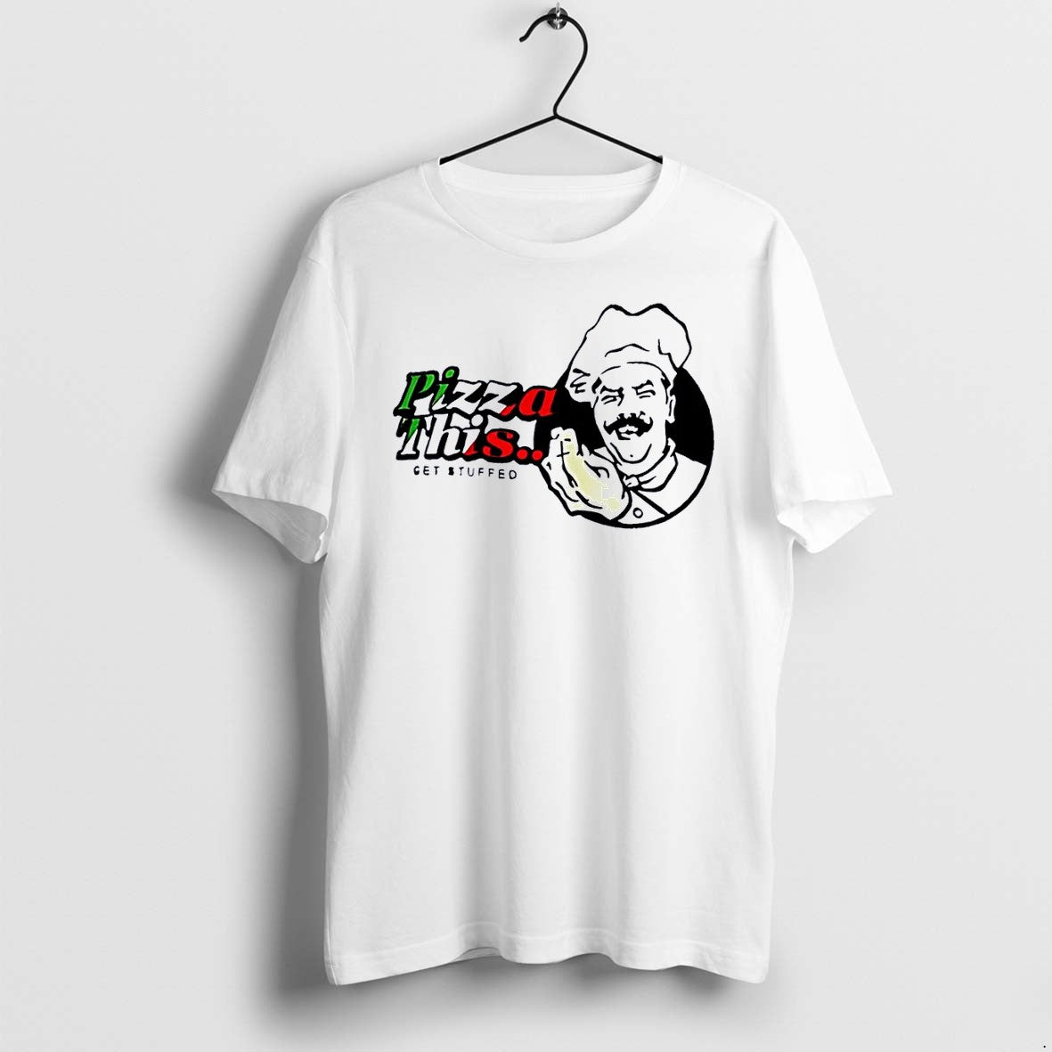 Original Gta Pizza This Get Stuffed White Tshirts Jpg Unisex T-shirt, Sweatshirt, Hoodie, Long Sleeve Tee - T-Shirt, Sweatshirt, Hoodie