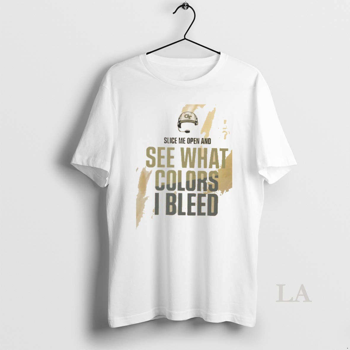 Original Georgia Tech Yellow Jackets Slice Me Open And See What Colors I Bleed Unisex T-shirt, Sweatshirt, Hoodie, Long Sleeve Tee - T-Shirt, Sweatshirt, Hoodie