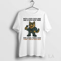 Original German Shepherd Singing Here A Fuck There A Fuck Idgaf Unisex T-shirt, Sweatshirt, Hoodie, Long Sleeve Tee - T-Shirt, Sweatshirt, Hoodie