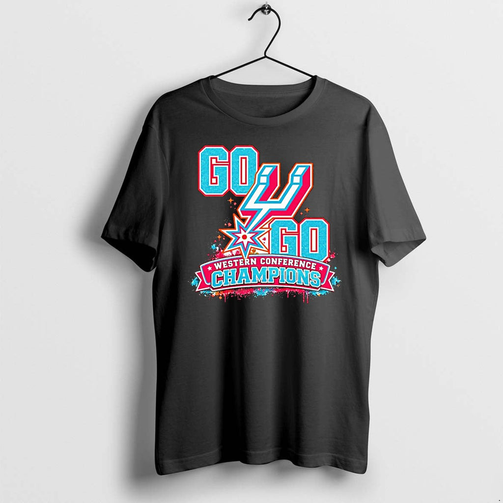Original Go Spurs Go Retro West Champs Western Conference Champions Tshirts Jpg Unisex T-shirt, Sweatshirt, Hoodie, Long Sleeve Tee - T-Shirt, Sweatshirt, Hoodie