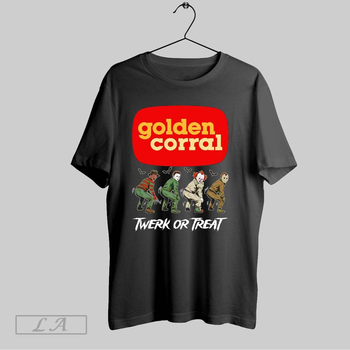 Original Golden Corral Twerk Or Treat Halloween Character Unisex T-shirt, Sweatshirt, Hoodie, Long Sleeve Tee - T-Shirt, Sweatshirt, Hoodie