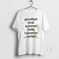 Original Goodbye Album Summer Hello Artist Winter T-Shirts, Hoodie, Sweatshirt - T-Shirt, Sweatshirt, Hoodie