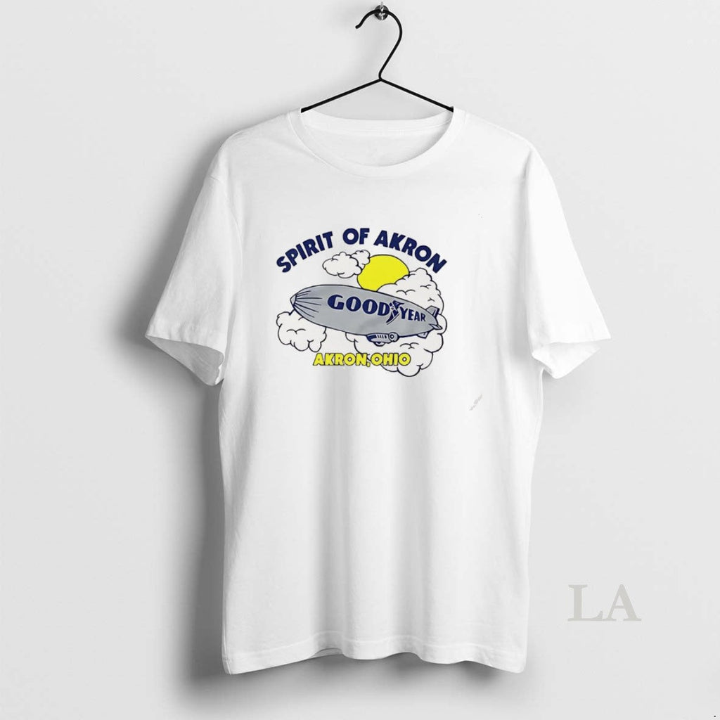 Original Goodyear Blimp Spirit Akron Ohio Cartoon T-Shirts, Hoodie, Sweatshirt - T-Shirt, Sweatshirt, Hoodie