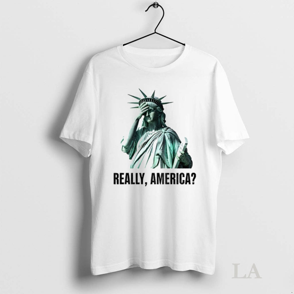 Original Government Shutdown Statue Of Liberty Really America Unisex T-shirt, Sweatshirt, Hoodie, Long Sleeve Tee - T-Shirt, Sweatshirt, Hoodie