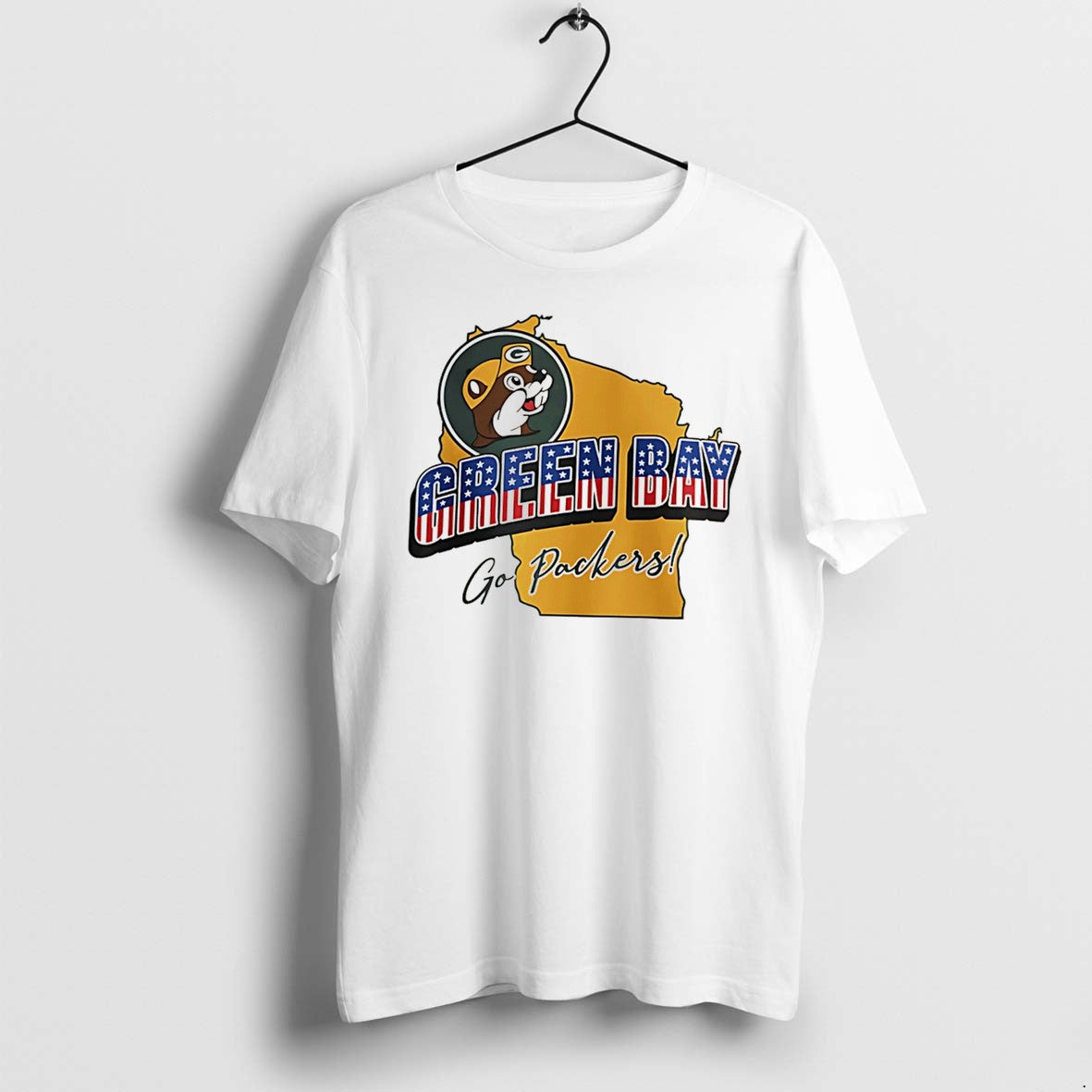 Original Green Bay Packers Buc Ees Green Bay Go Packers Patriotic Tee Tshirts Unisex T-shirt, Sweatshirt, Hoodie, Long Sleeve Tee - T-Shirt, Sweatshirt, Hoodie
