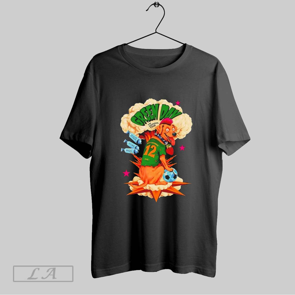 Original Green Day The Saviors Tour 2025 Unisex T-shirt, Sweatshirt, Hoodie, Long Sleeve Tee - T-Shirt, Sweatshirt, Hoodie