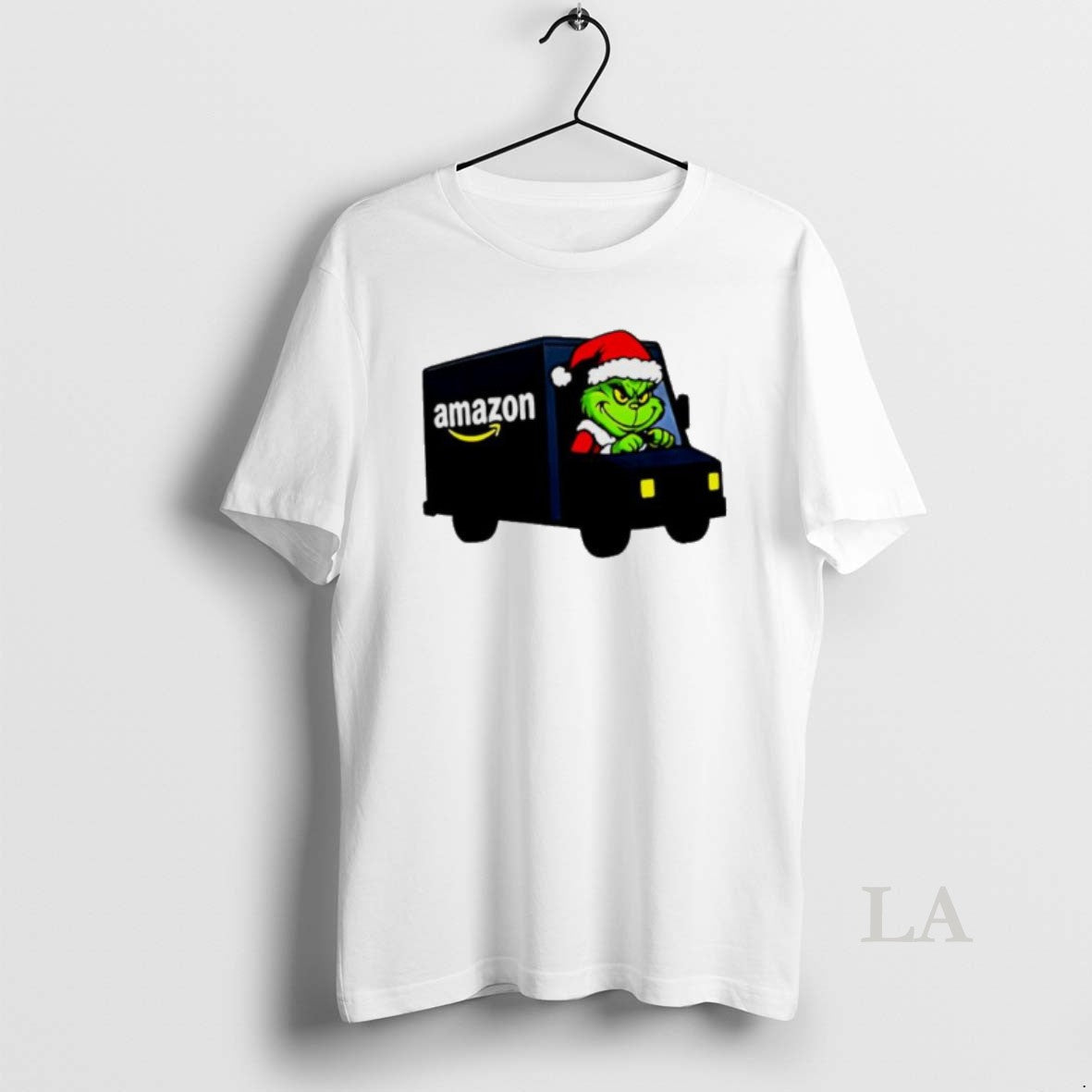 Original Grinch Santa Claus Amazon Truck Merry T-Shirts, Hoodie, Sweatshirt - T-Shirt, Sweatshirt, Hoodie