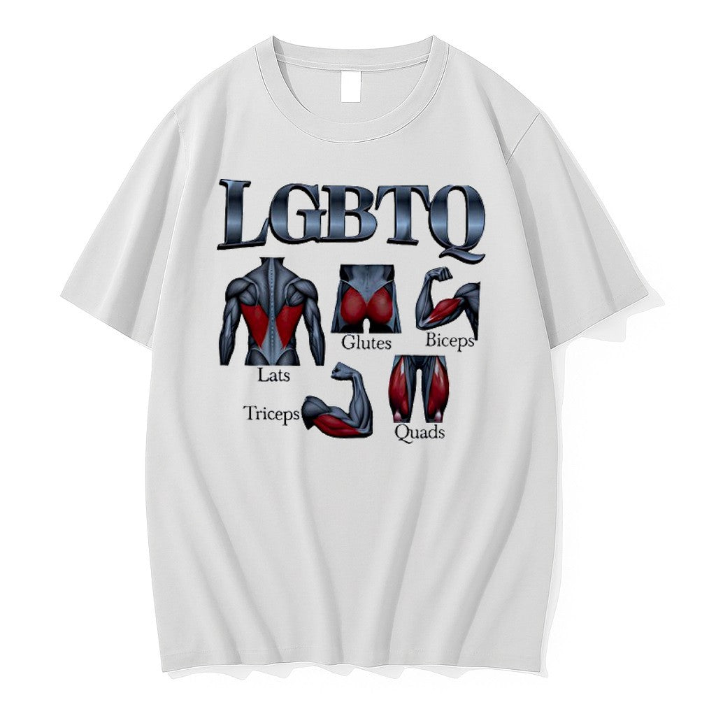 Original Gym Lgbtq Lats Glutes Biceps Triceps Quads Tshirts Jpg Unisex T-shirt, Sweatshirt, Hoodie, Long Sleeve Tee - T-Shirt, Sweatshirt, Hoodie