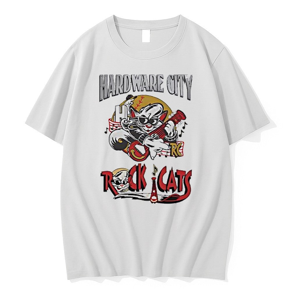 Original Hardware City Rock Cats Tshirts Jpg Unisex T-shirt, Sweatshirt, Hoodie, Long Sleeve Tee - T-Shirt, Sweatshirt, Hoodie