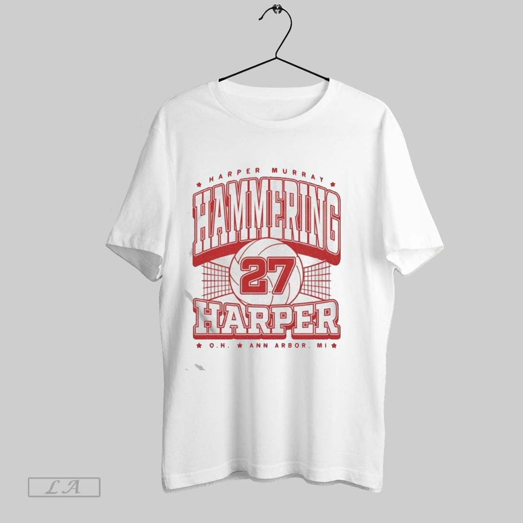 Original Harper Murray Hammering Harper Oh Ann Arbor Mi Unisex T-shirt, Sweatshirt, Hoodie, Long Sleeve Tee - T-Shirt, Sweatshirt, Hoodie